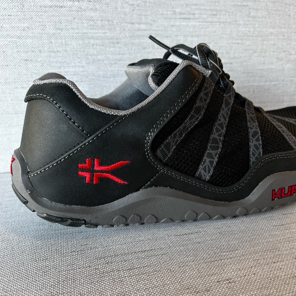 KURU Chicane Men's Black and Red Hiking Shoes Size 10.5 - Picture 2 of 8